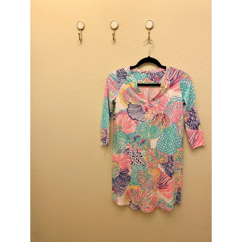 Lilly Pulitzer • 3/4 Sleeve Printed Dress